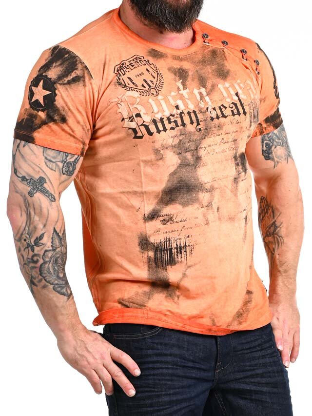 Shield T-shirt - Orange