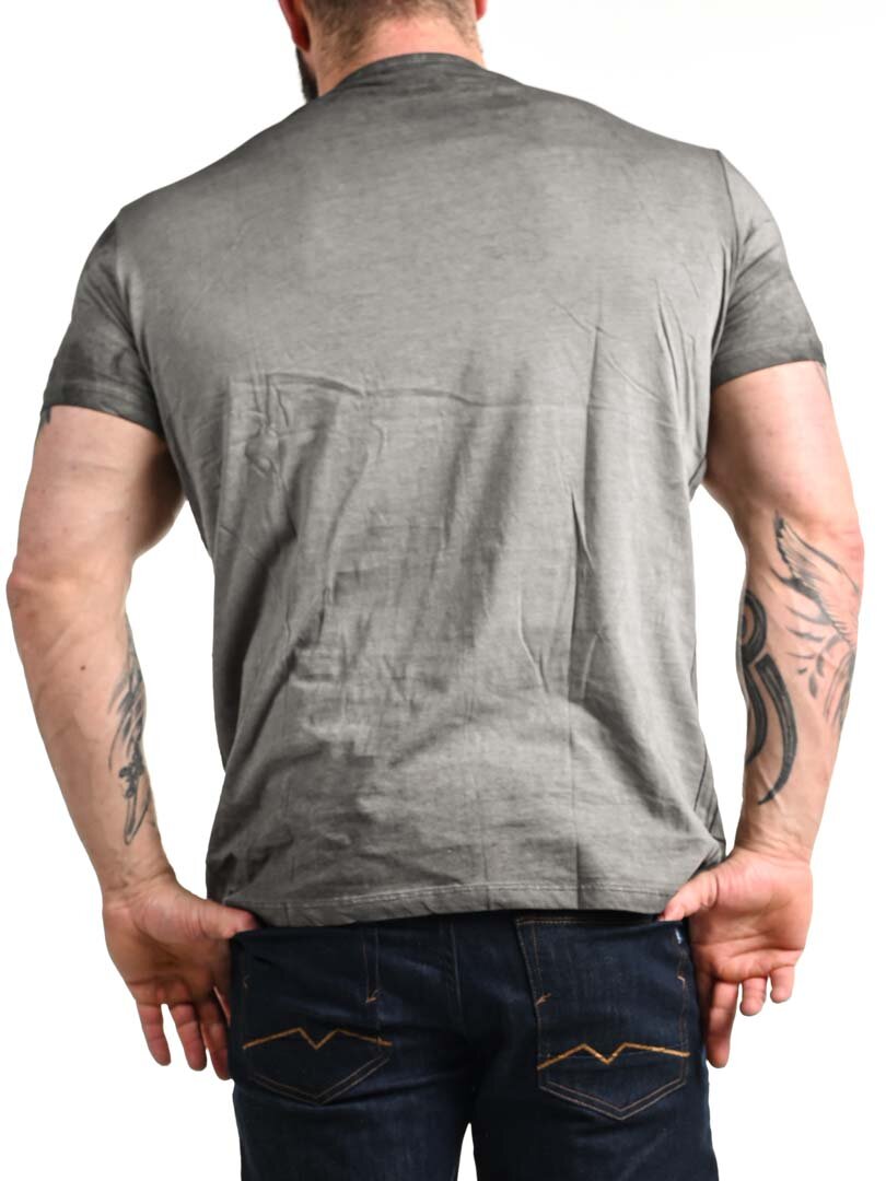 T-shirt Shield - Mörkgrå/Navy