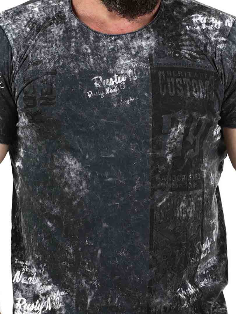Fili Rusty Neal T-shirt - Mörkgrå