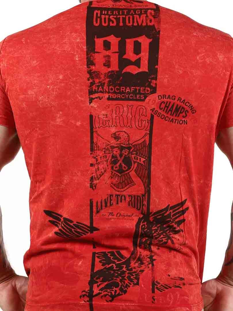 Fili Rusty Neal T-shirt - Röd