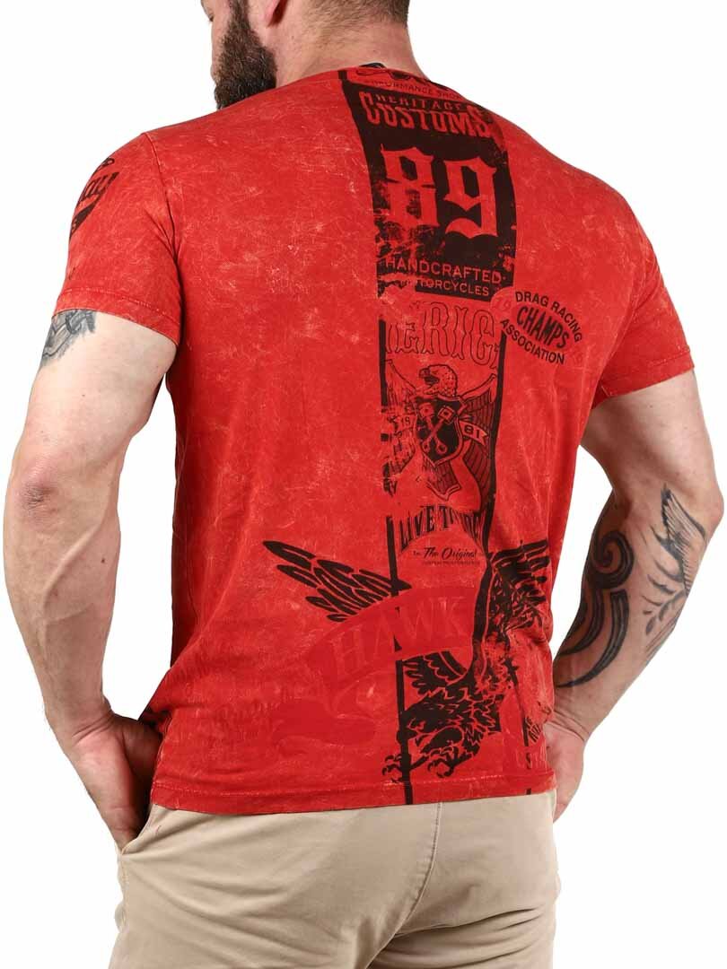 Fili Rusty Neal T-shirt - Röd
