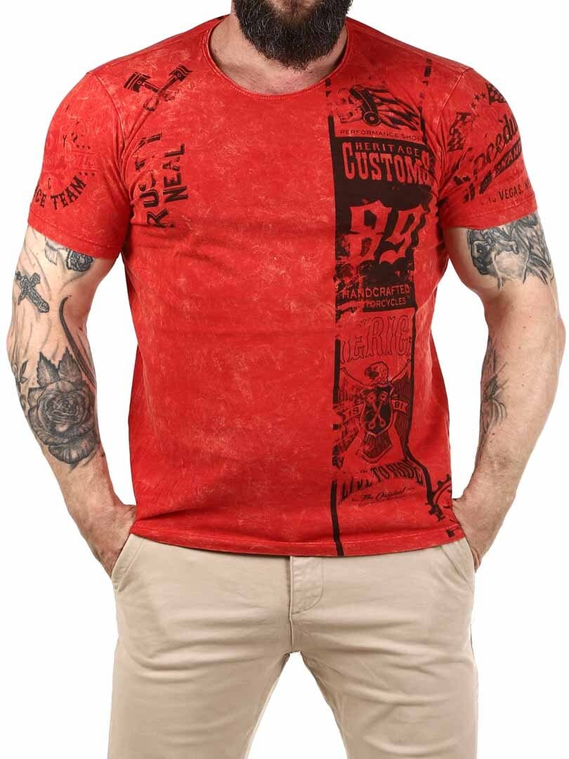 Fili Rusty Neal T-shirt - Röd