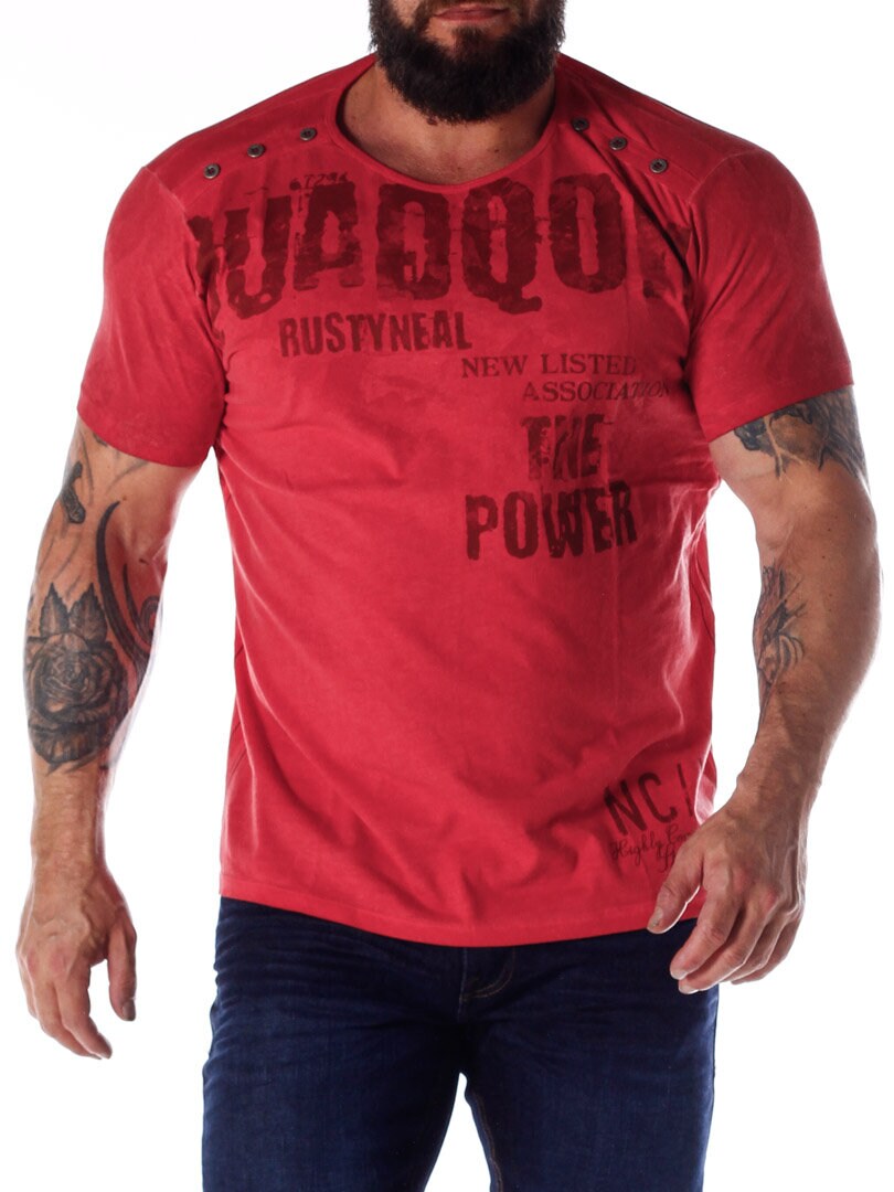 Power Rusty Neal T-shirt - Röd