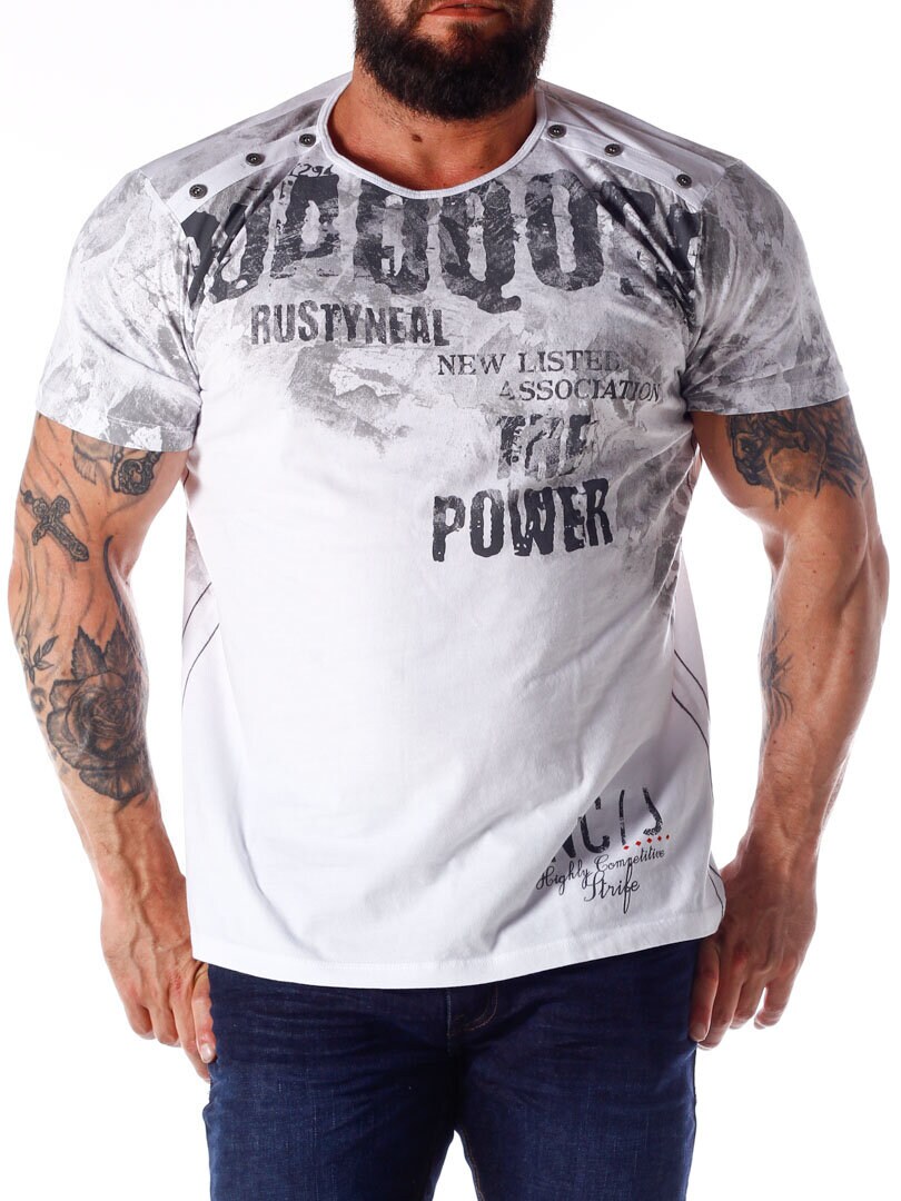 Power Rusty Neal T-shirt - Vit