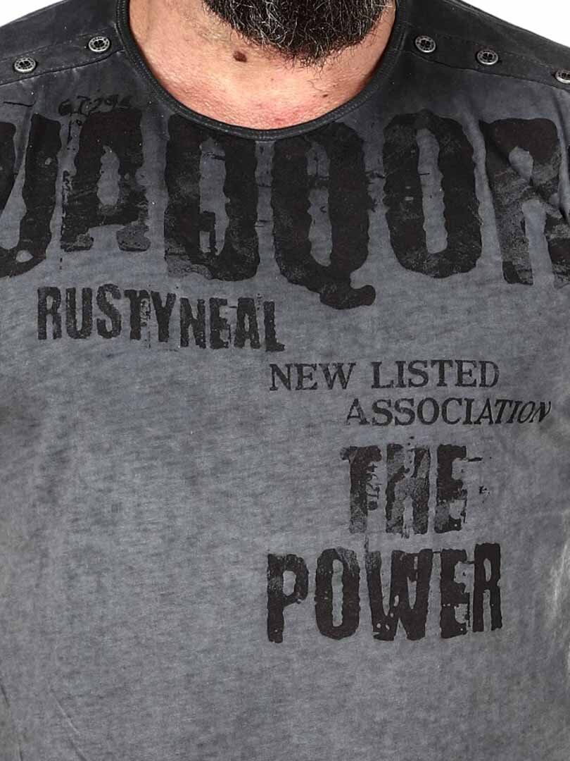 Power Rusty Neal T-shirt - Mörkgrå