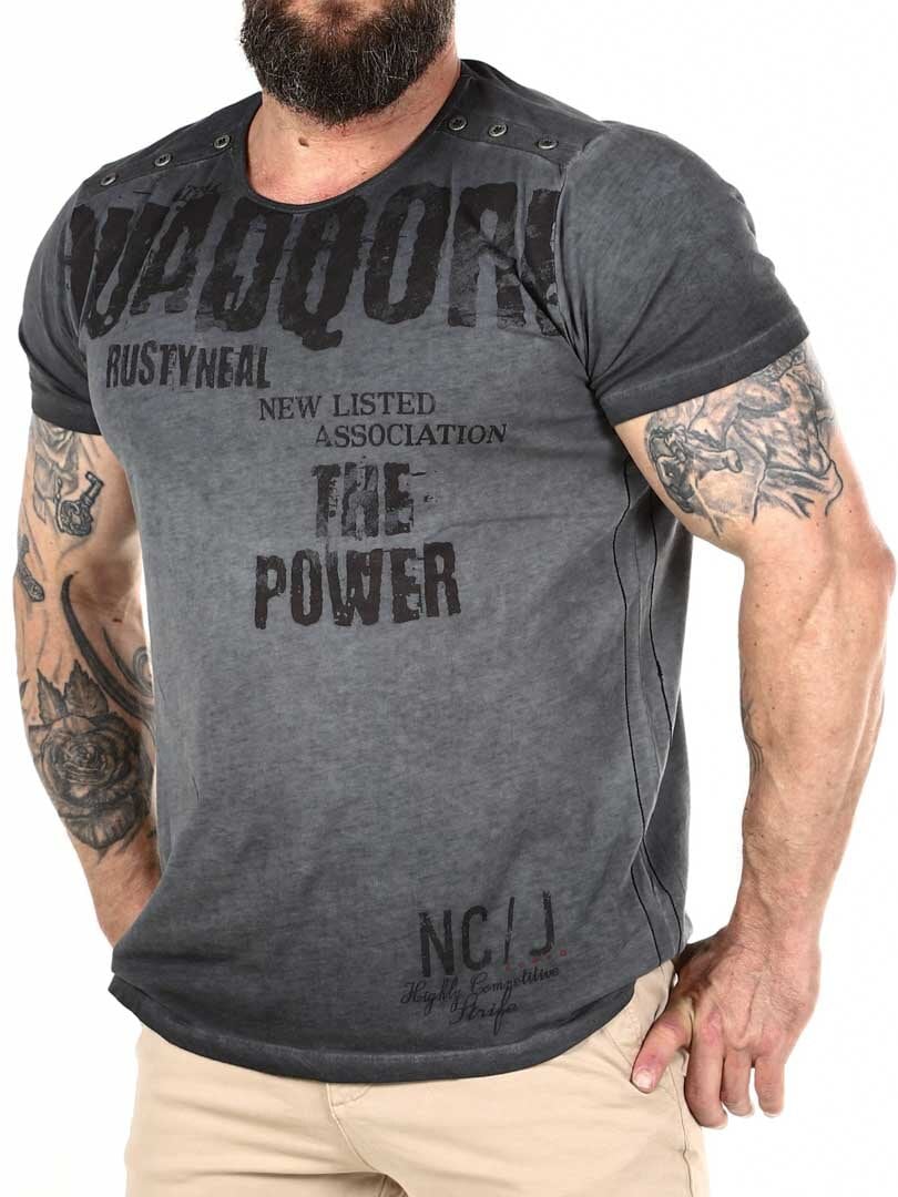 Power Rusty Neal T-shirt - Mörkgrå