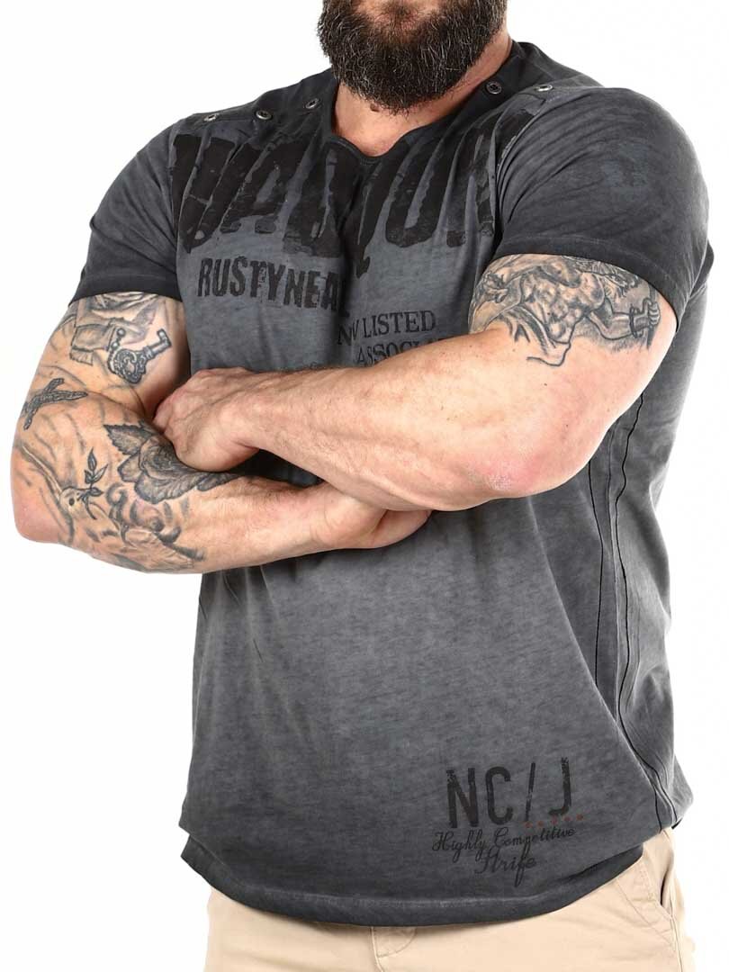 Power Rusty Neal T-shirt - Mörkgrå
