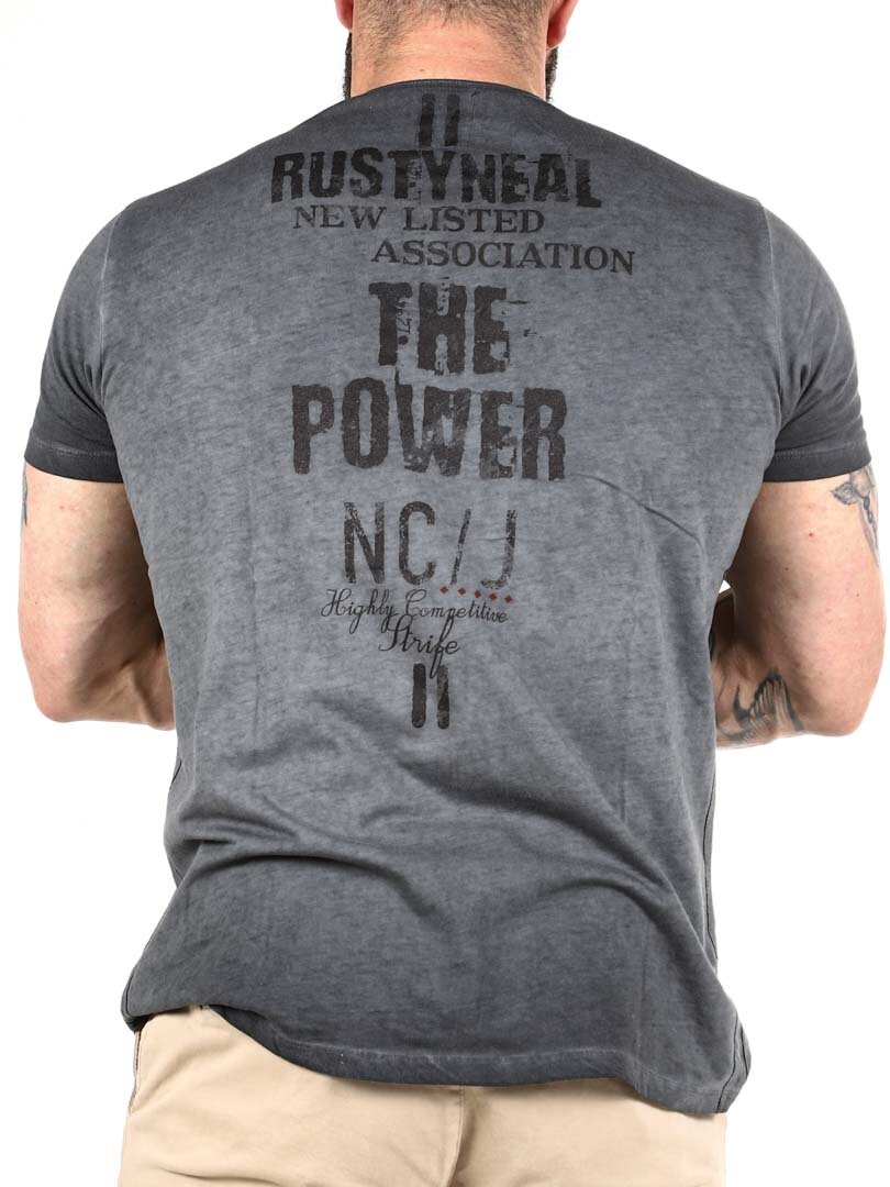 Power Rusty Neal T-shirt - Mörkgrå