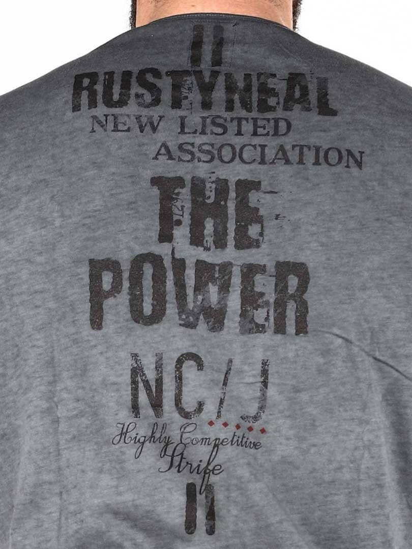 Power Rusty Neal T-shirt - Mörkgrå
