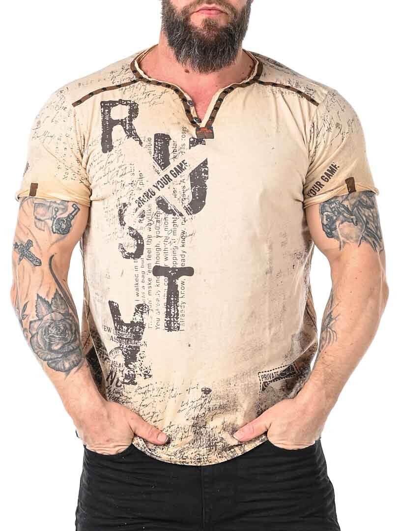 Mezzo Rusty Neal T-shirt - Beige
