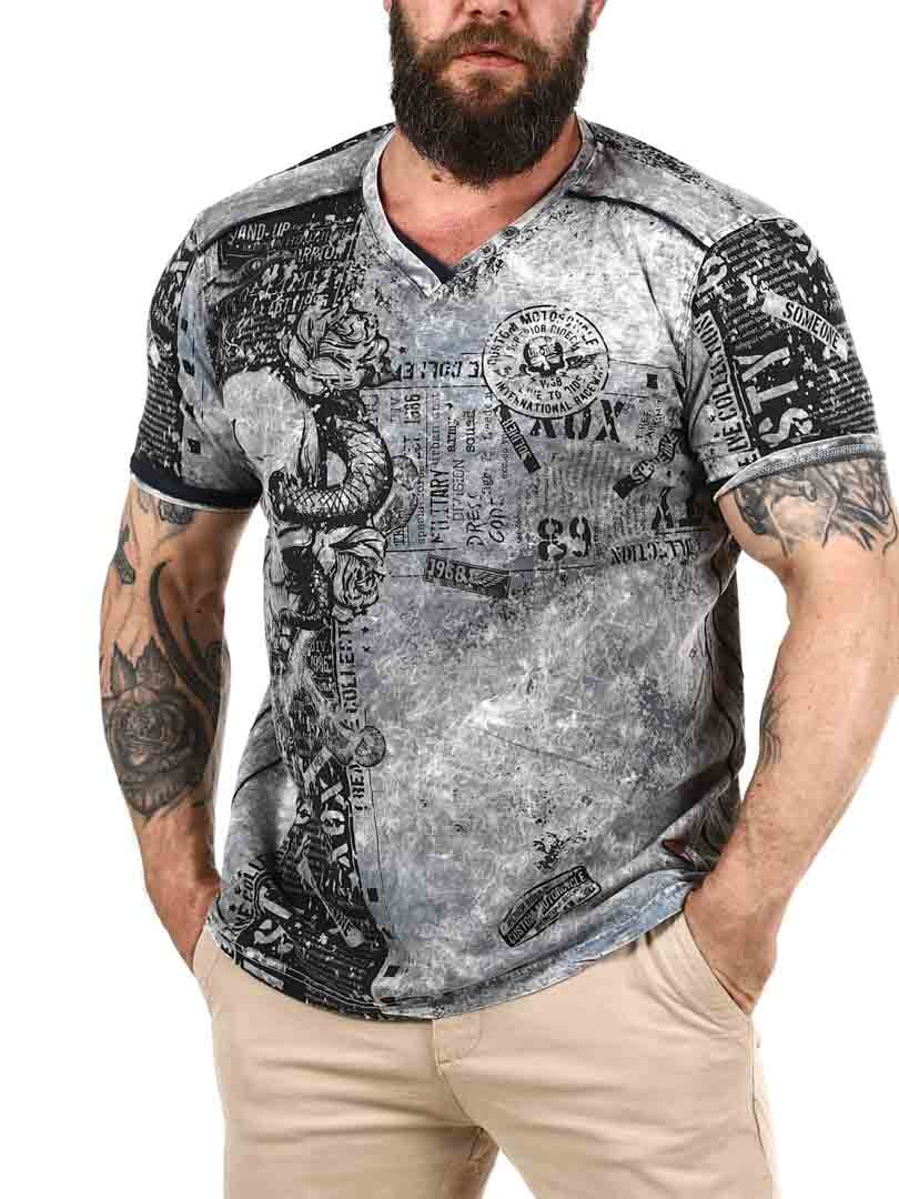 Dakota Rusty Neal T-shirt - Grå