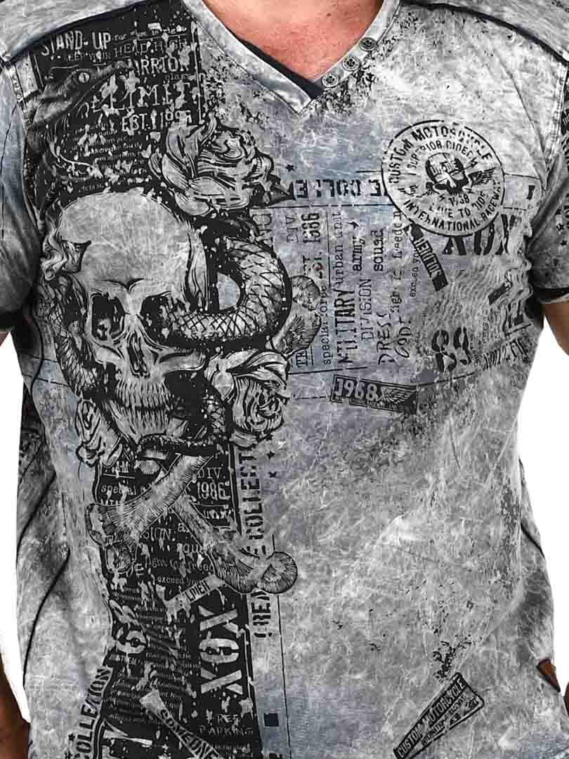 Dakota Rusty Neal T-shirt - Grå