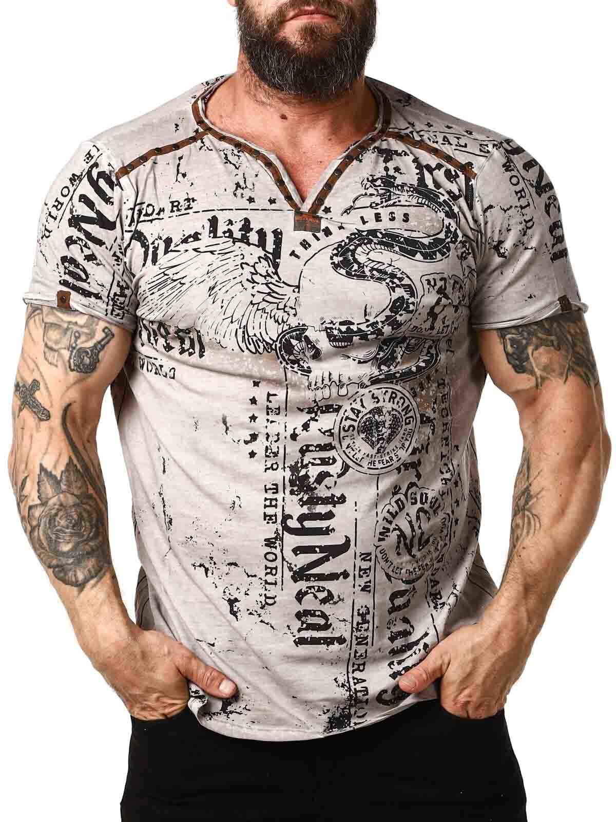 Snake Rusty Neal T-shirt - Beige