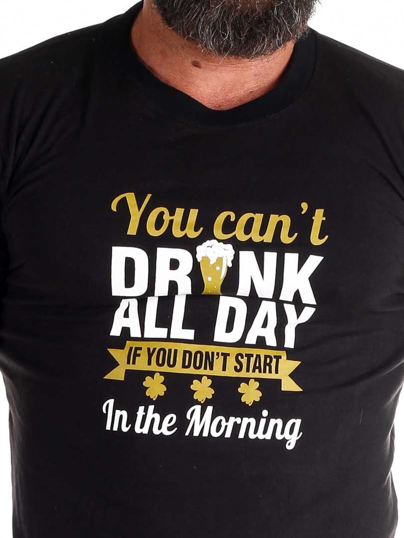 RD Drink All Day T-shirt - Svart