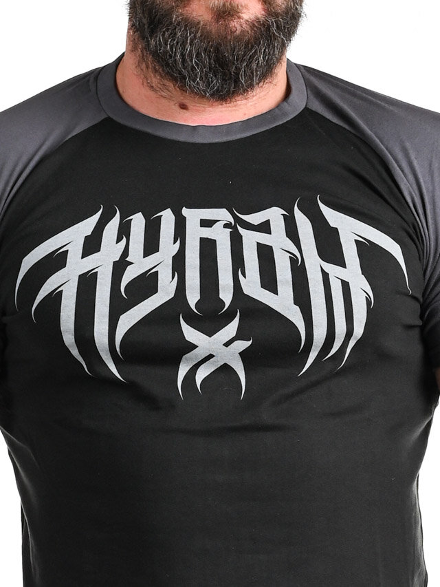 Hyraw Born Bad T-shirt - Svart/Grå