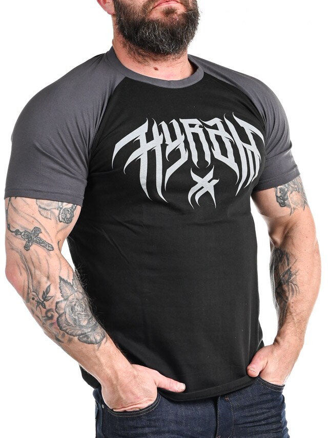 Hyraw Born Bad T-shirt - Svart/Grå