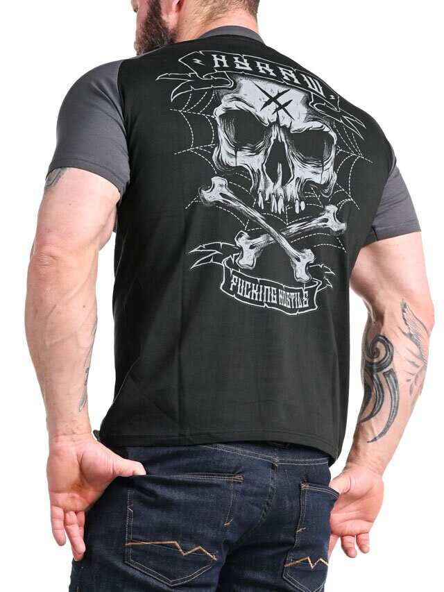 Hyraw Born Bad T-shirt - Svart/Grå