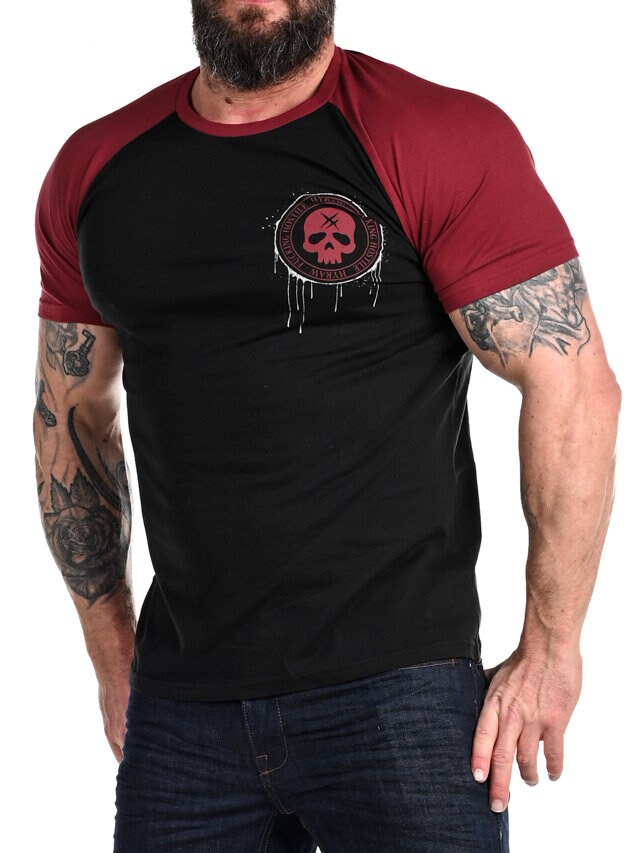 Hyraw Snake F*** T-shirt - Svart/Röd