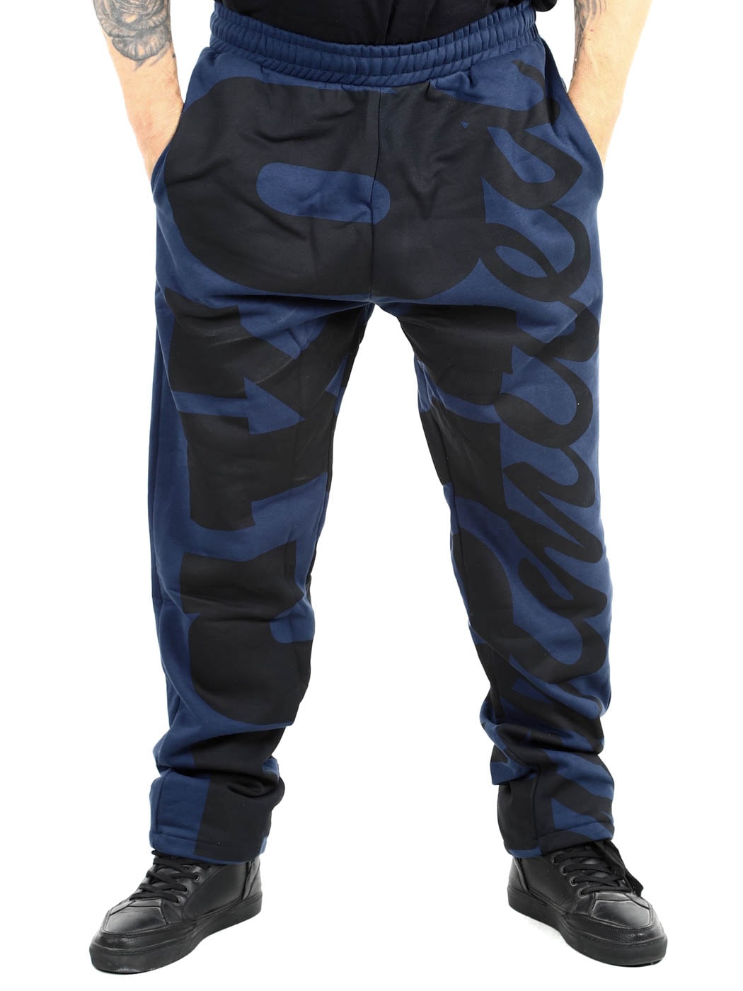 Eck Unltd Reza Sweatpants - blue black_1.jpg