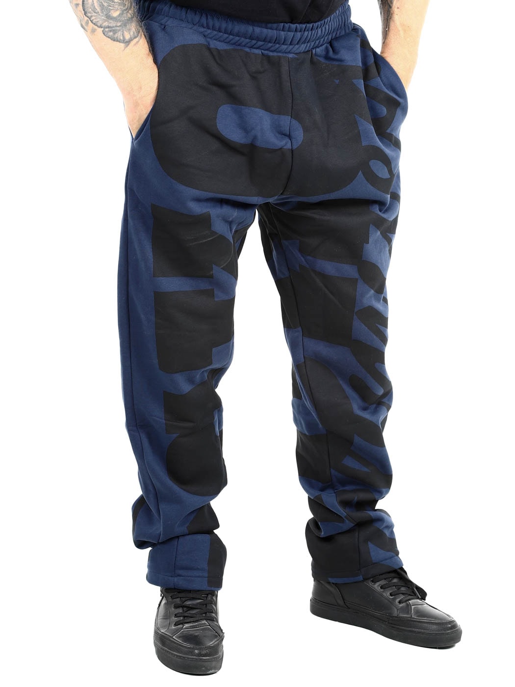 Eck Unltd Reza Sweatpants - blue black_2.jpg