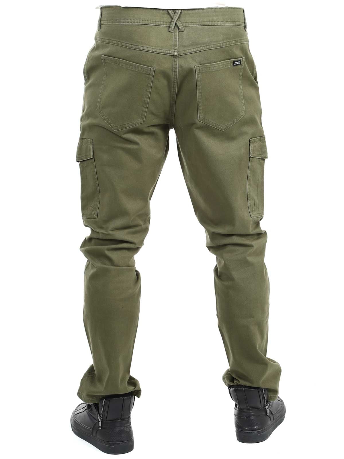 Ednan Blend Cargo Byxor - green_5.jpg