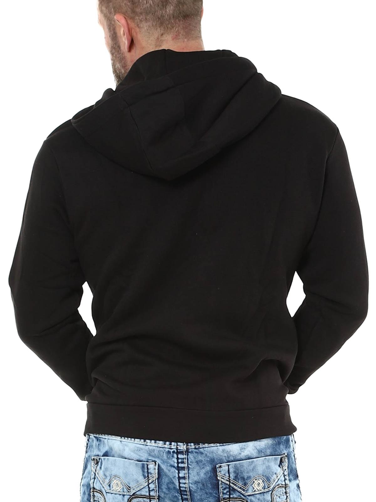 Essentials Full Zip SikSilk Hoodie Black Lars_6.jpg
