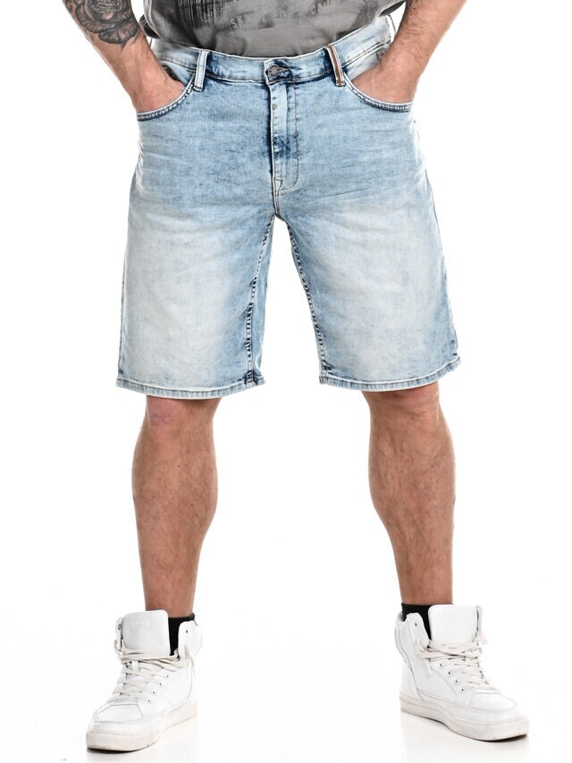 Eamon Blend Shorts  - Ljusblå