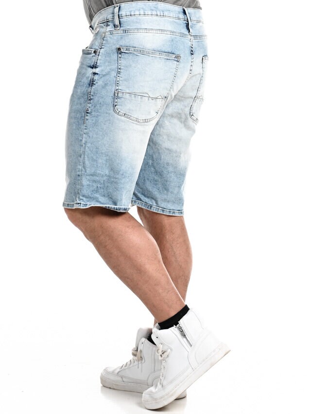 Eamon Blend Shorts  - Ljusblå