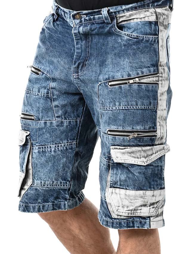 RD Bolt Cargo Shorts - Blå/Grå