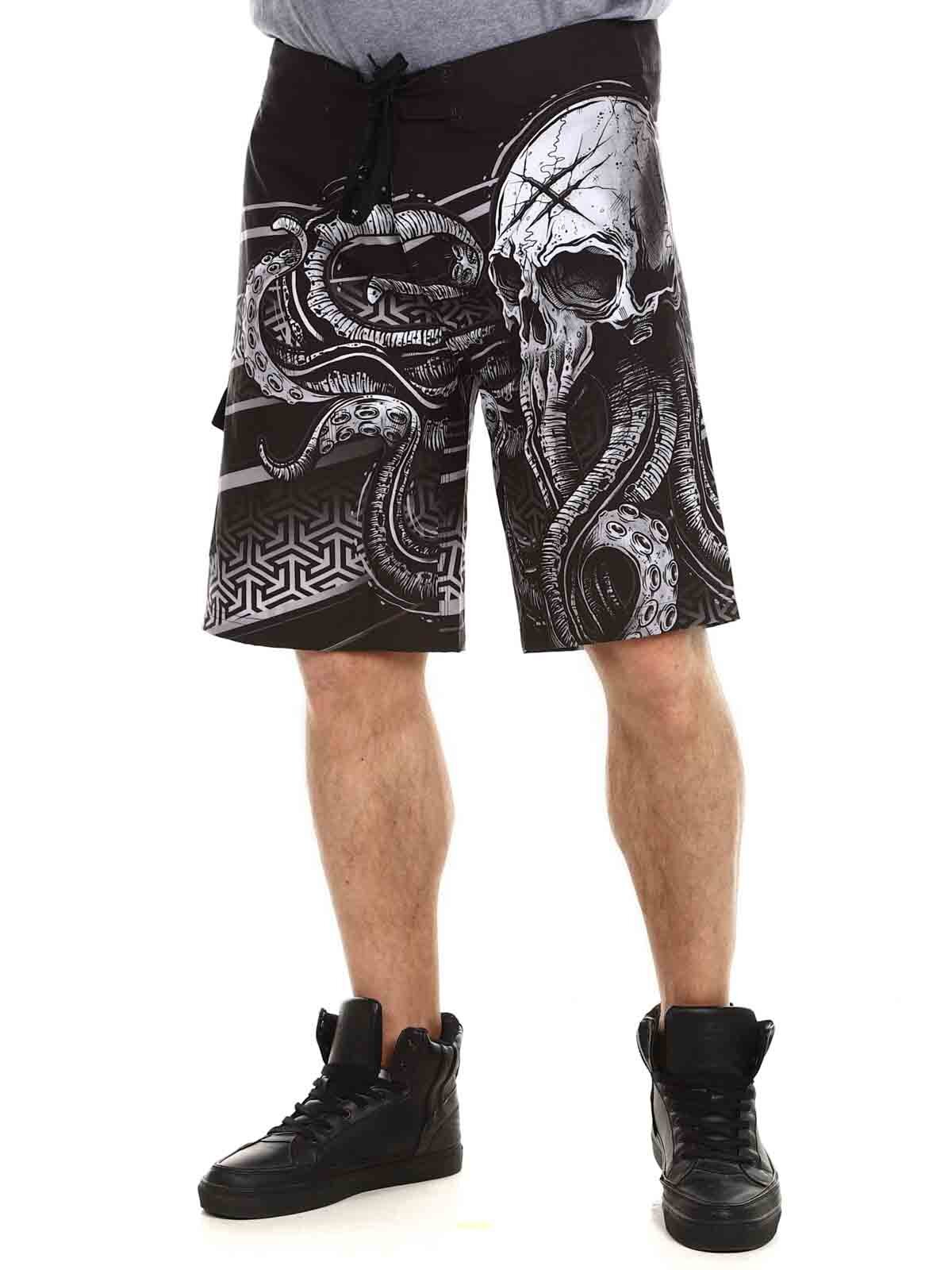 Hyraw Kraken Badshorts - Svart
