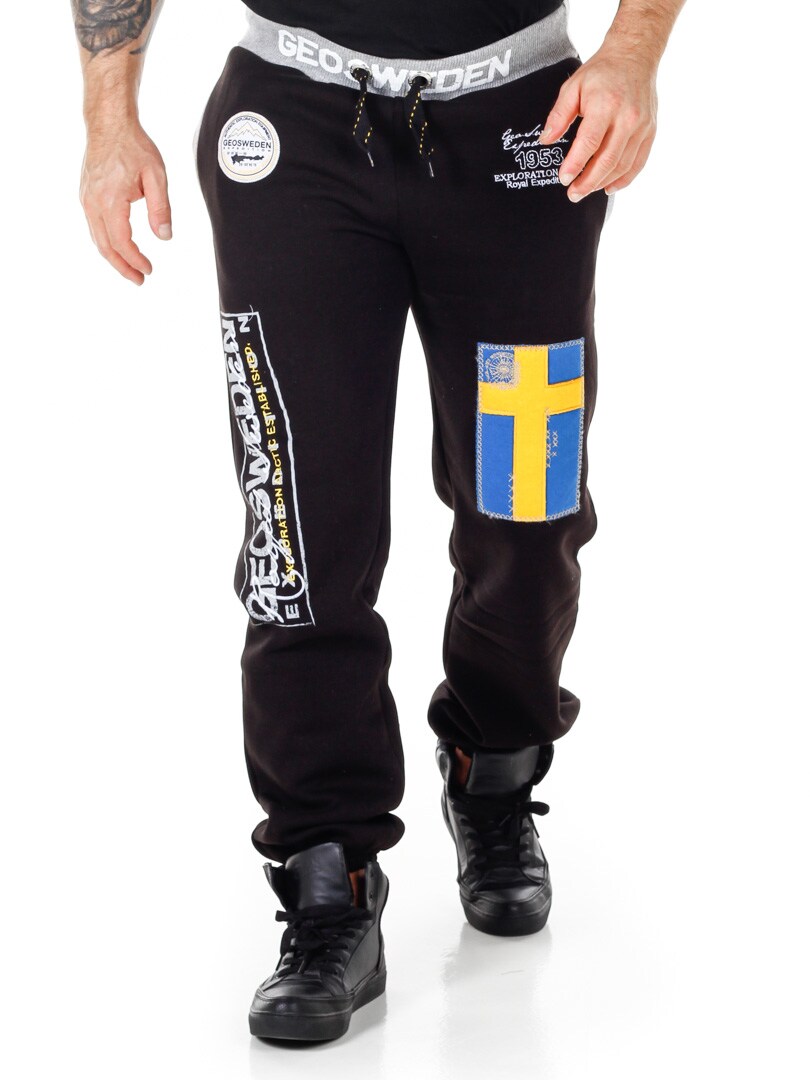 Geo Sweden Sweatpants - Svart