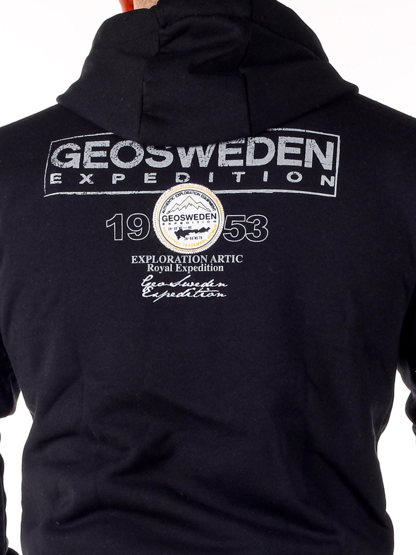 Geo Sweden Hoodie - Svart