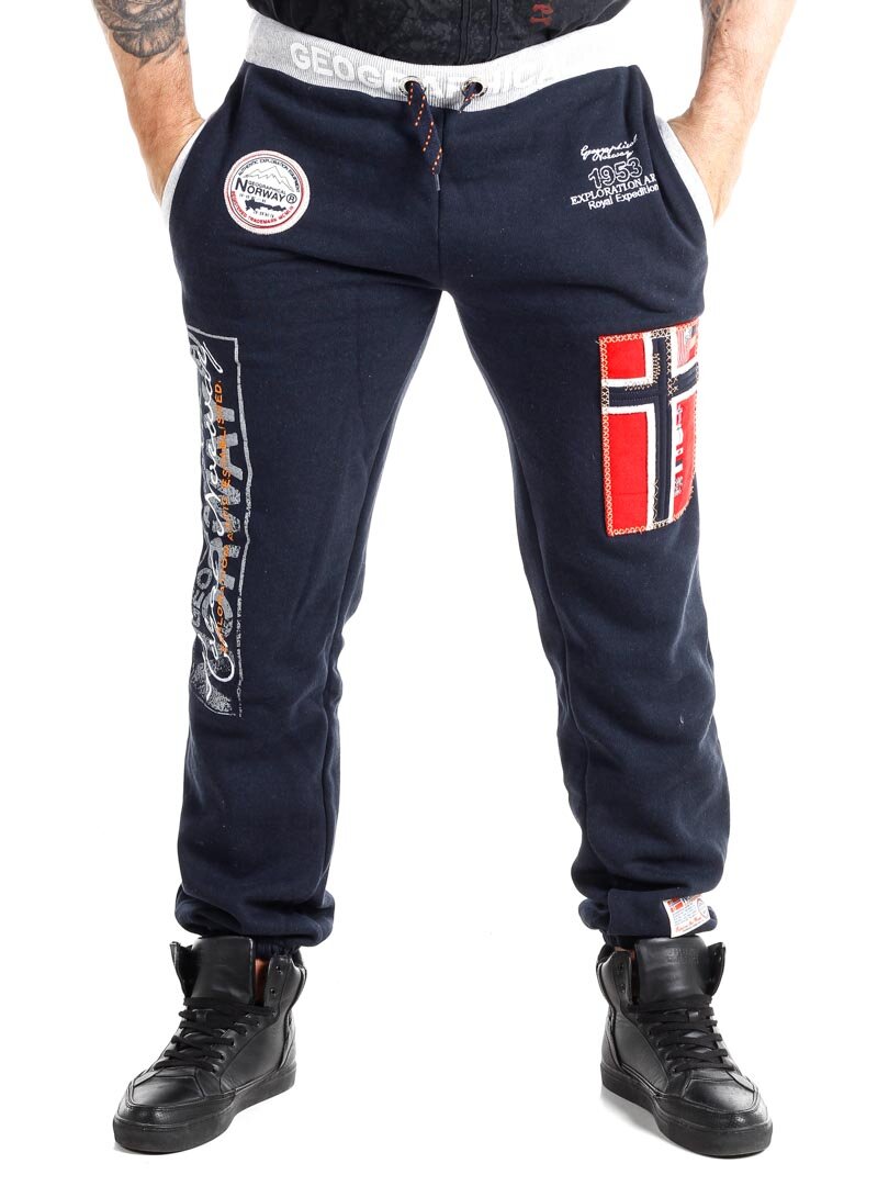 Geo Norway Sweatpants - Mörkblå