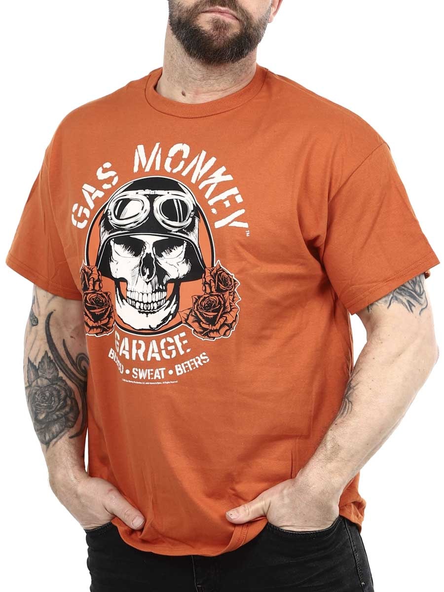 GMG Skull T-shirt Orange new_3.JPG