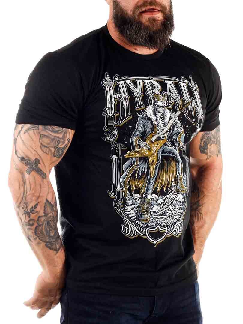 Hyraw Guitare Hero T-shirt - Svart