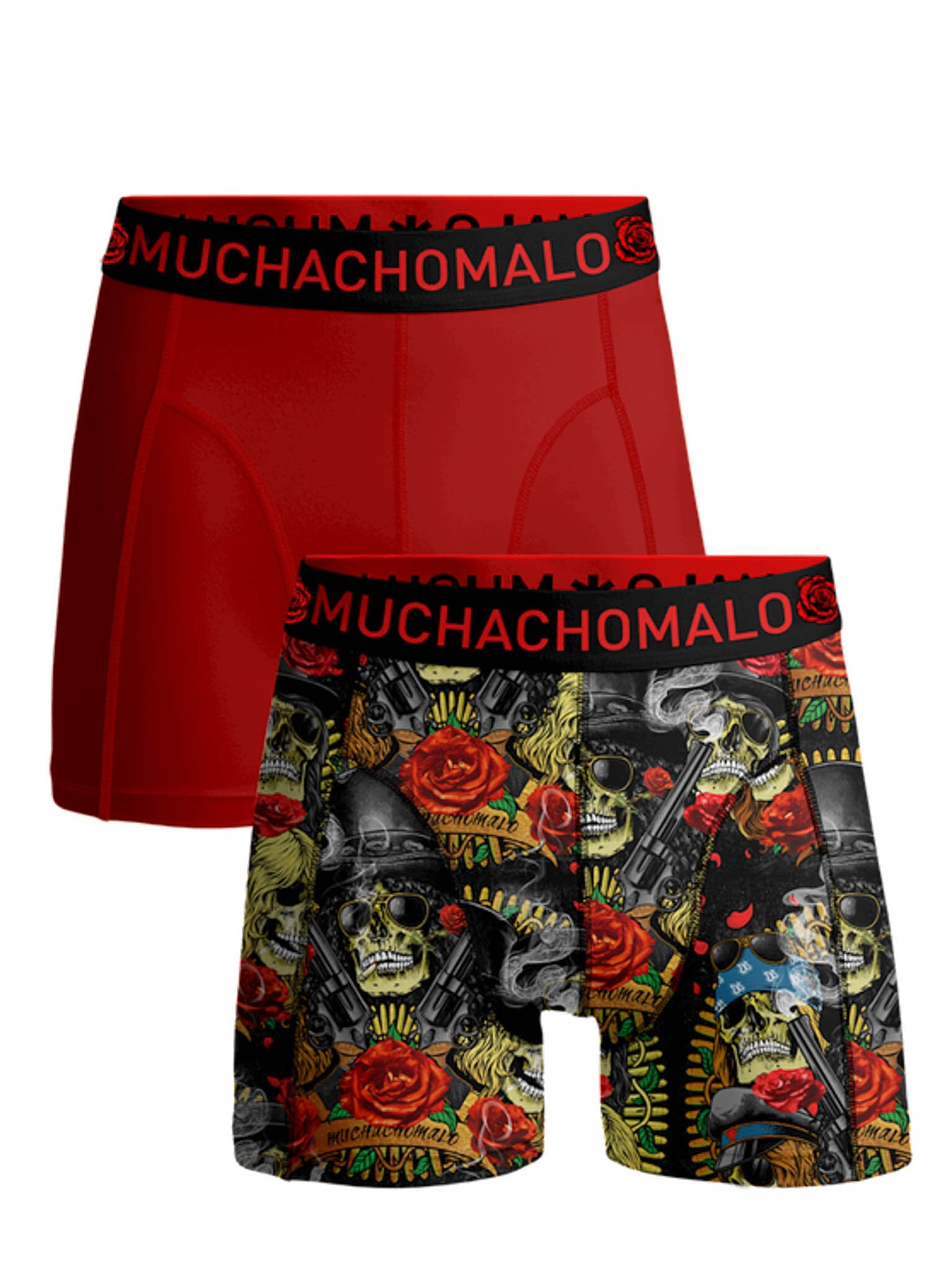 2-Pack Guns N´ Roses Boxers - Röd/Svart