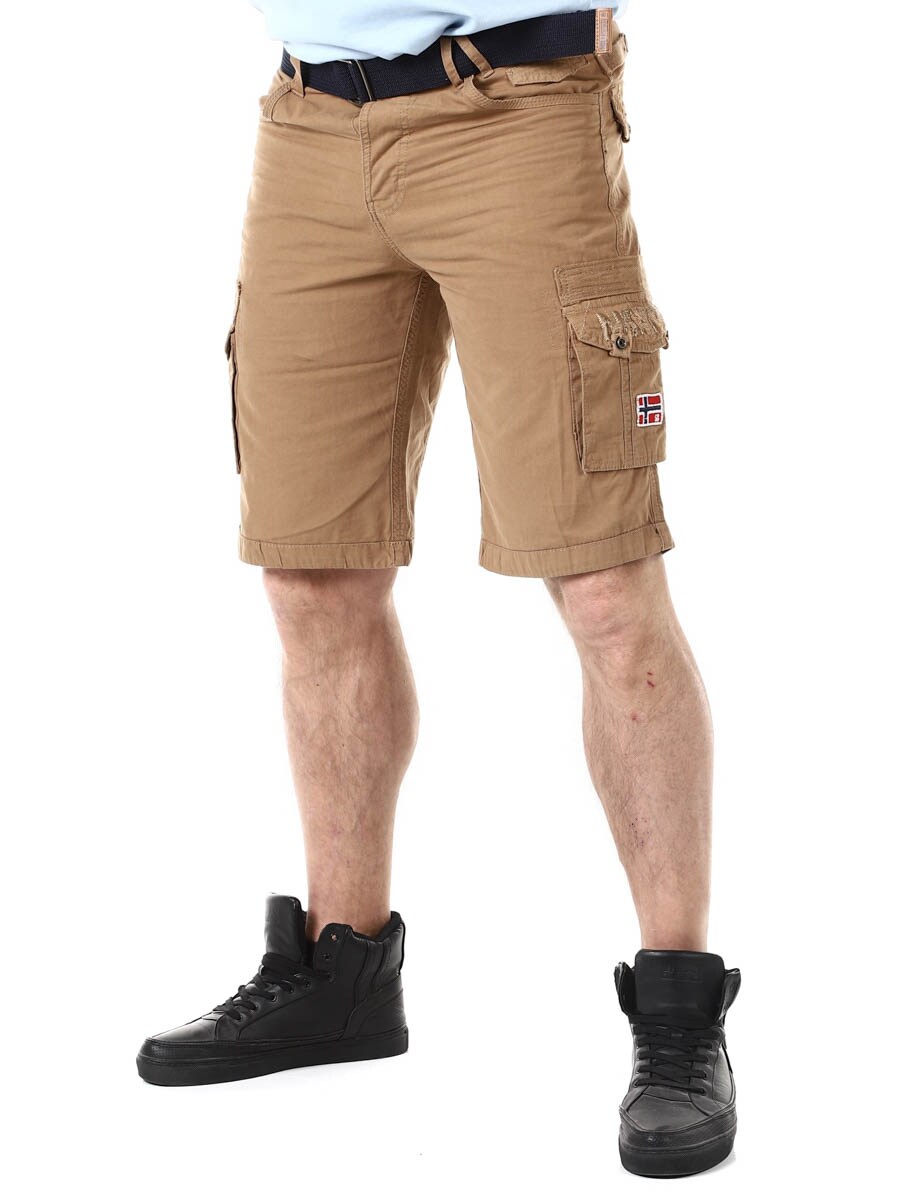 Geo Norway Cargo Shorts beige_4.jpg