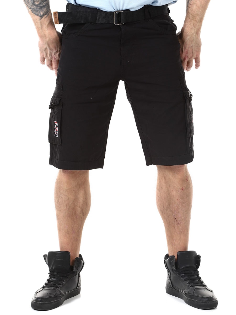 Geo Norway Cargo Shorts black_1.jpg