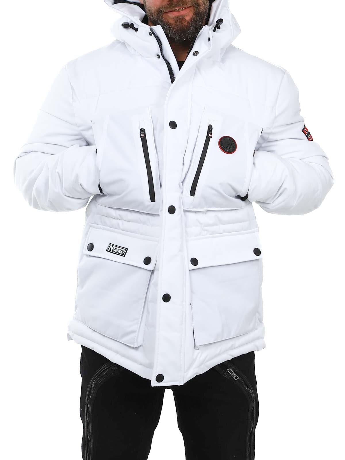 Geographical Norway Albert White Winter Jacket_9.jpg