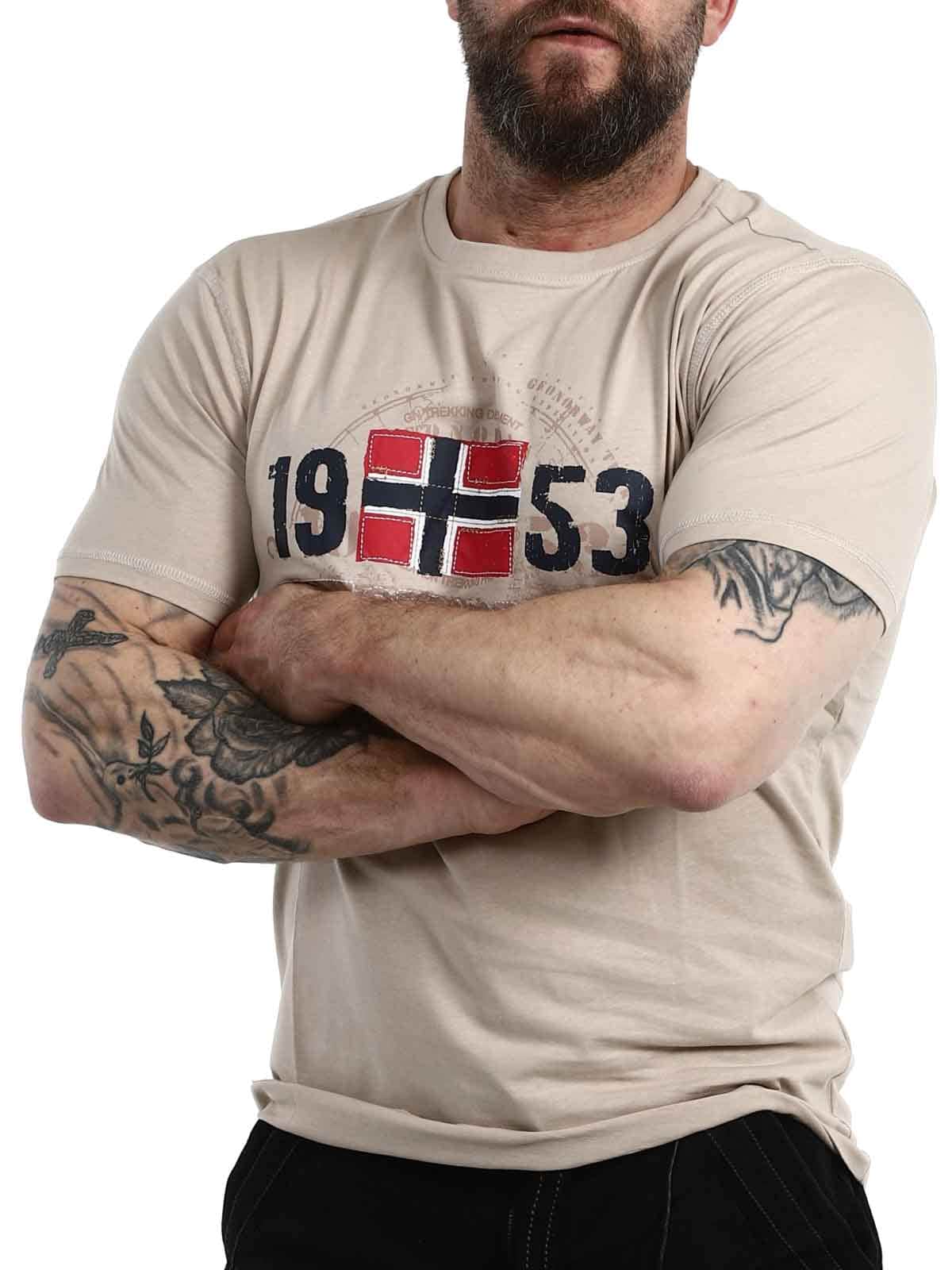 Geographical Norway Japigal - T-Shirt beige_5.jpg