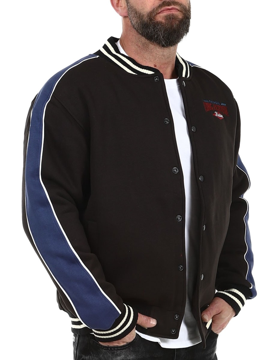 King Kerosin Hot Rod Service Collegejacka - Svart_3.jpg