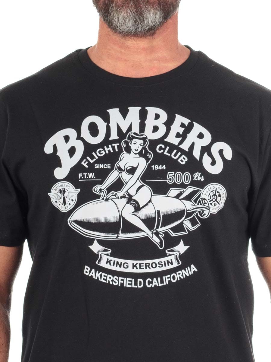 King Kerosin KKU51057 Bombers t shirt black_1.jpg