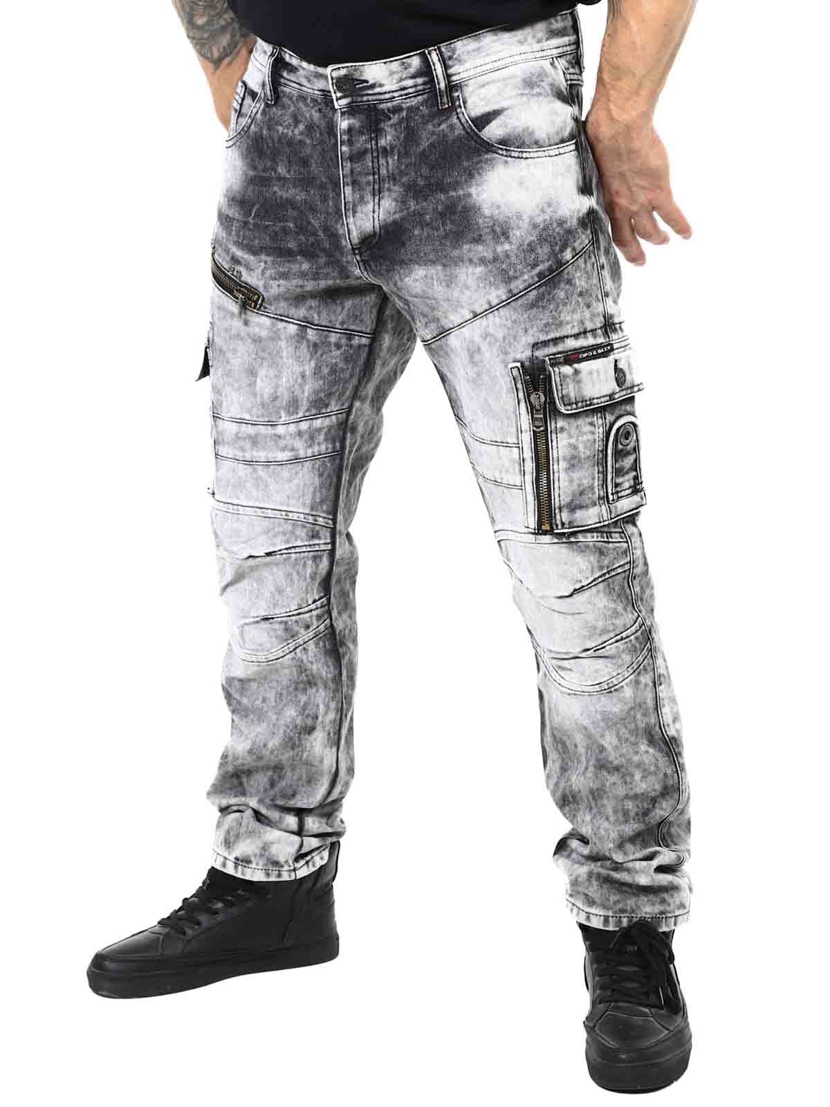 Lacerate Cipo  Baxx Jeans CD679-anthra_3.jpg