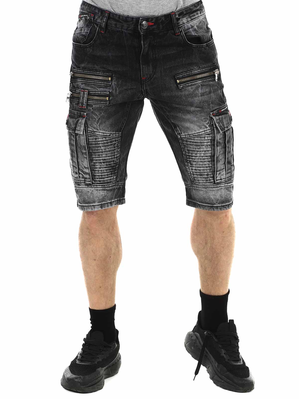 Locarno Cipo Baxx Shorts - dark grey_4.jpg