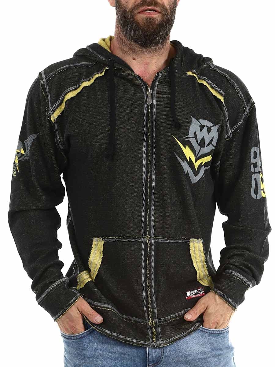 Loud Af Wornstar Zip Hoodie yelow_1.jpg