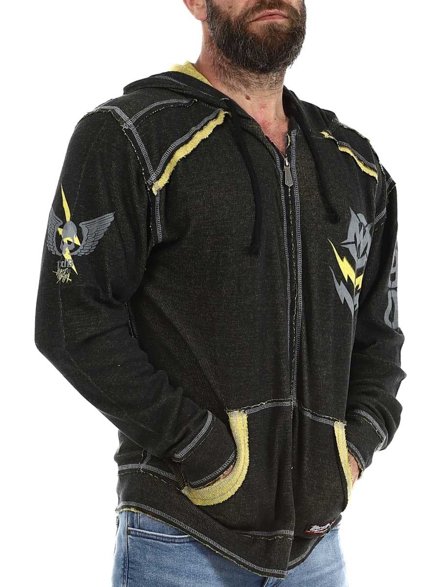 Loud Af Wornstar Zip Hoodie yelow_3.jpg