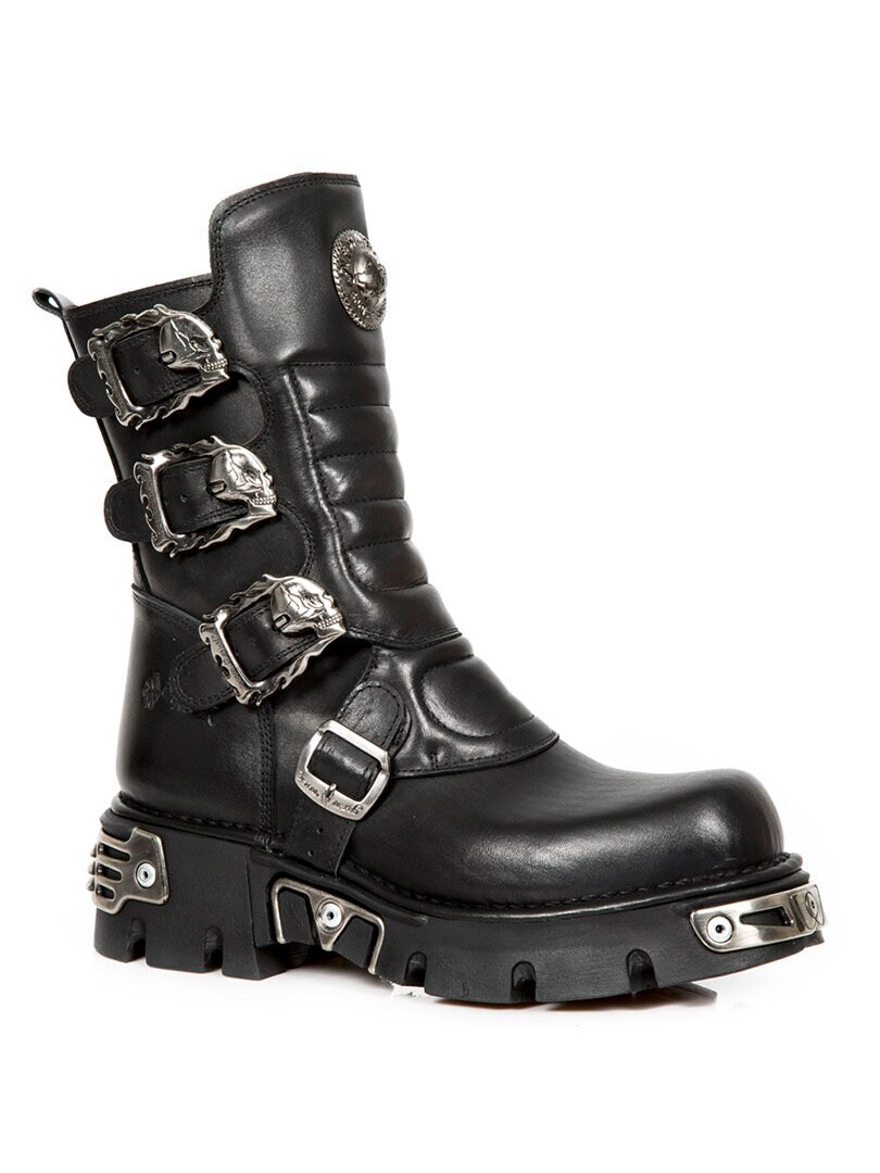 New Rock Reactor Boots - Svart
