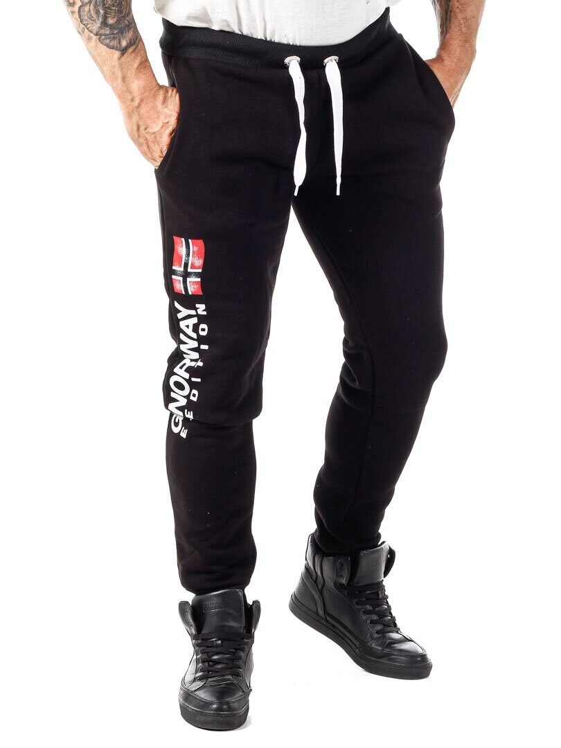 Machal Geo Norway Sweatpants - Svart