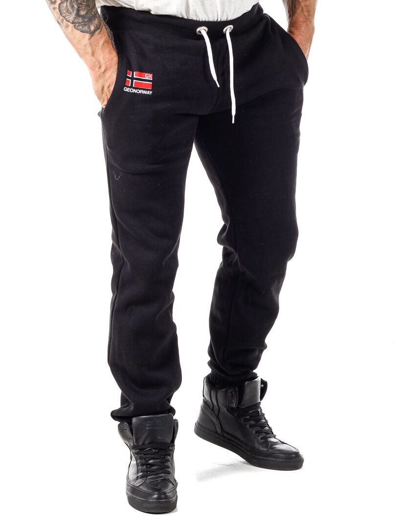 Maracana Geo Norway Sweatpants - Svart