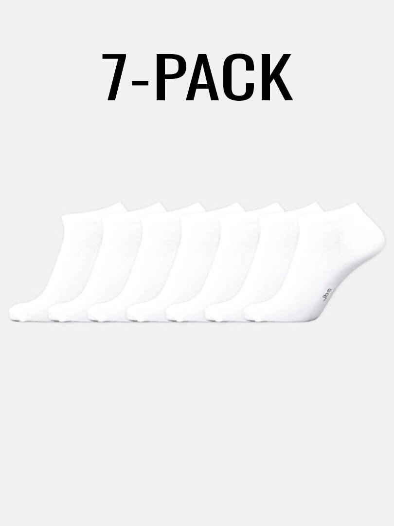 7-Pack JBS Bamboo Strumpor - Vit